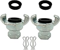 Vista 11 de Manguera de aire de hierro NPT, acoplamiento universal, accesorio Chicago (0.75, NPT hembra)