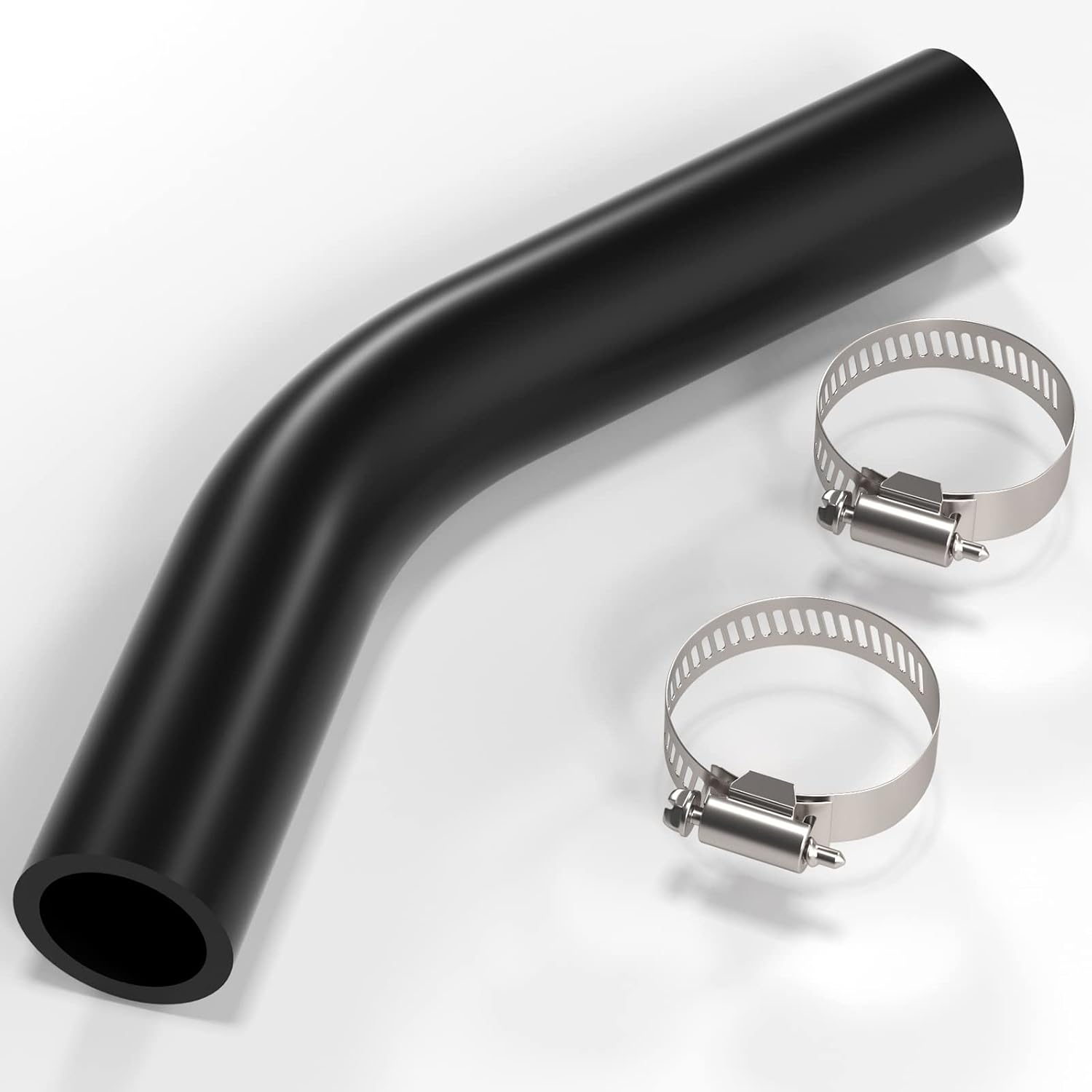 Fuel Tank Filler Hose With 2PCS Clamps for Jeep TJ Wrangler 2003-2006