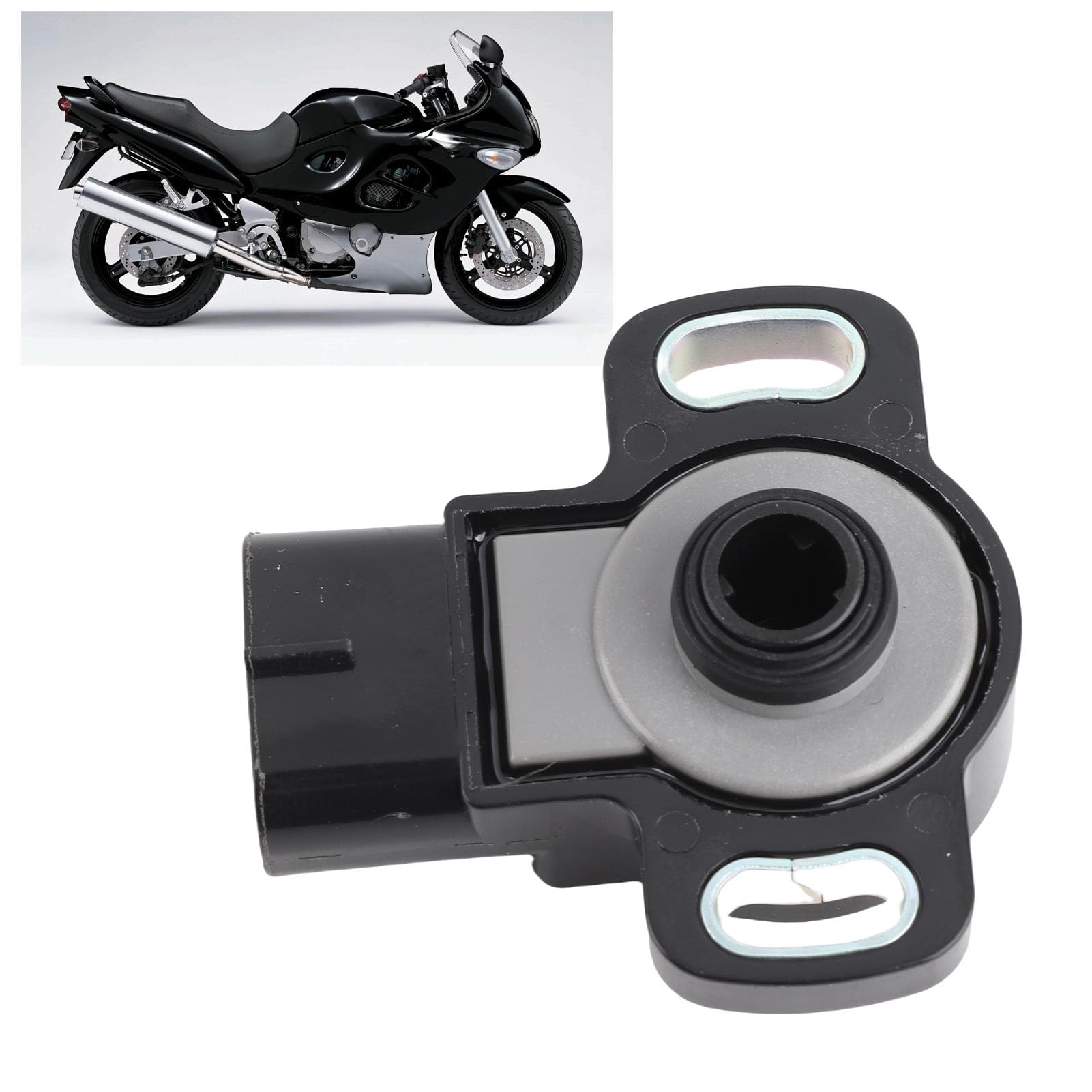 Aramox Sensore Posizione Acceleratore TPS 13550-13D60 Moto per GSX600F GSX750F GSF1200 SV1000S