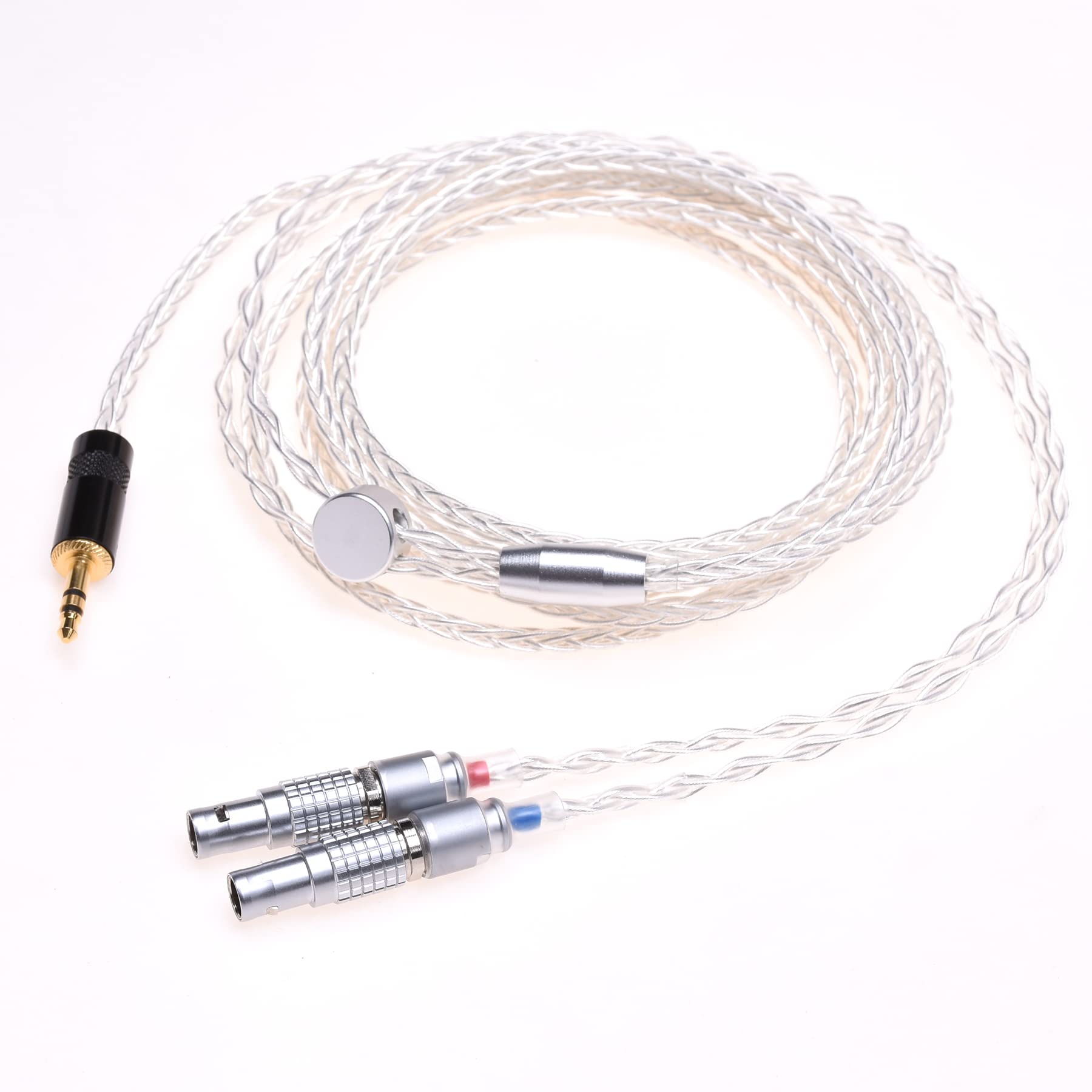 GAGACOCC Silver Plated Headphone Upgrade Cable for Focal Utopia Ultra (4FT, 3.5mm Stereo)