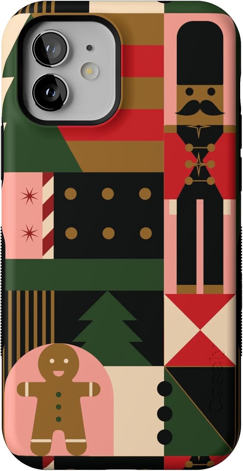 Casely iPhone 12/12 Pro Case | The Nutcracker | Holiday | Compatible with MagSafe | Bold Protective Case Design