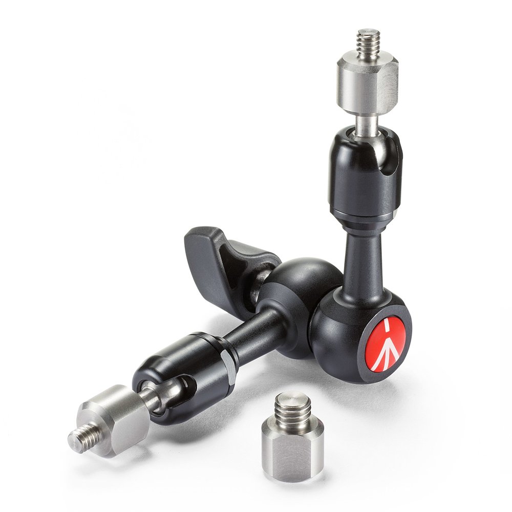 Manfrotto 244 Micro Friktionsarm mit austauschbarem Adapter
