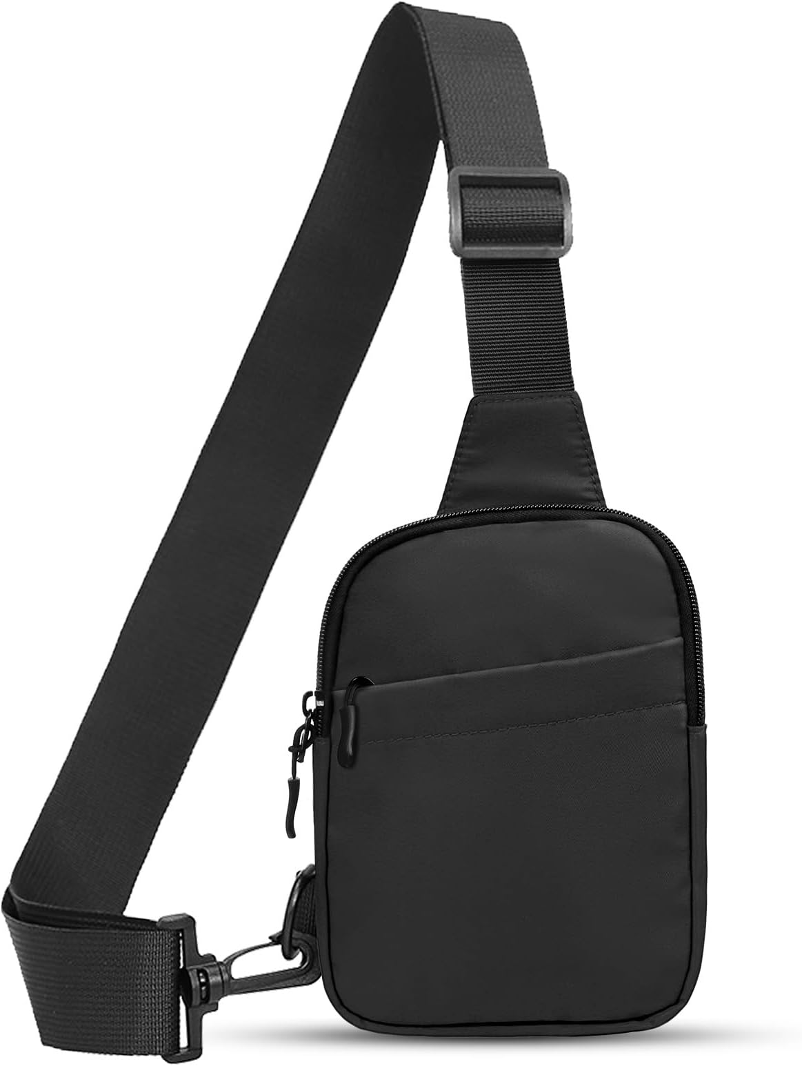 TOKIISHE Cross Body Bag, Waterproof Chest Bag for Men and Women, Small Sling Bag Mini Breathable Lightweight Shoulder Bag with Zipper for Hiking Cycling Travel Camping Outdoor Sports