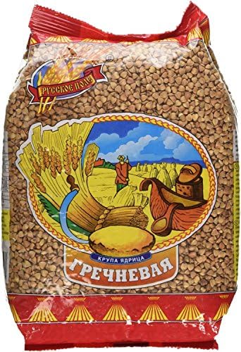 Russkoe Pole Buckwheat Groats, 31.7 oz (Pack of 6)