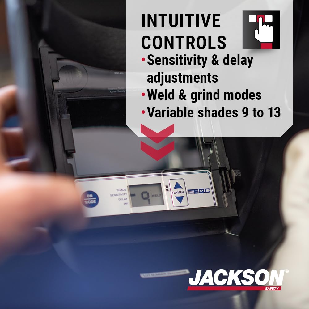 Jackson Safety Auto Darkening Welding Helmet -6