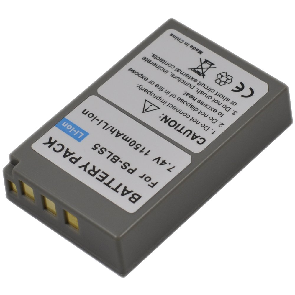 Cargador de batería BLS-1 para Olympus E-PL5 E-PM2 y réflex de la serie E-420 6