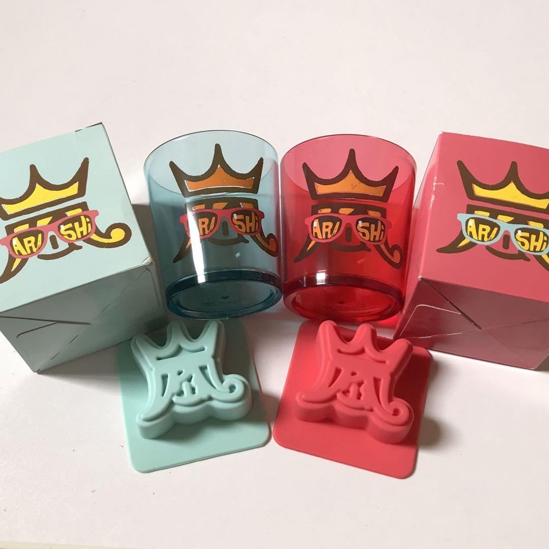 嵐 ARASHI アラフェス 公式グッズ タオル コップ アイストレー 他 嵐 - 嵐 グッズ ハワイ マグカップ アラフェス コップ アイス