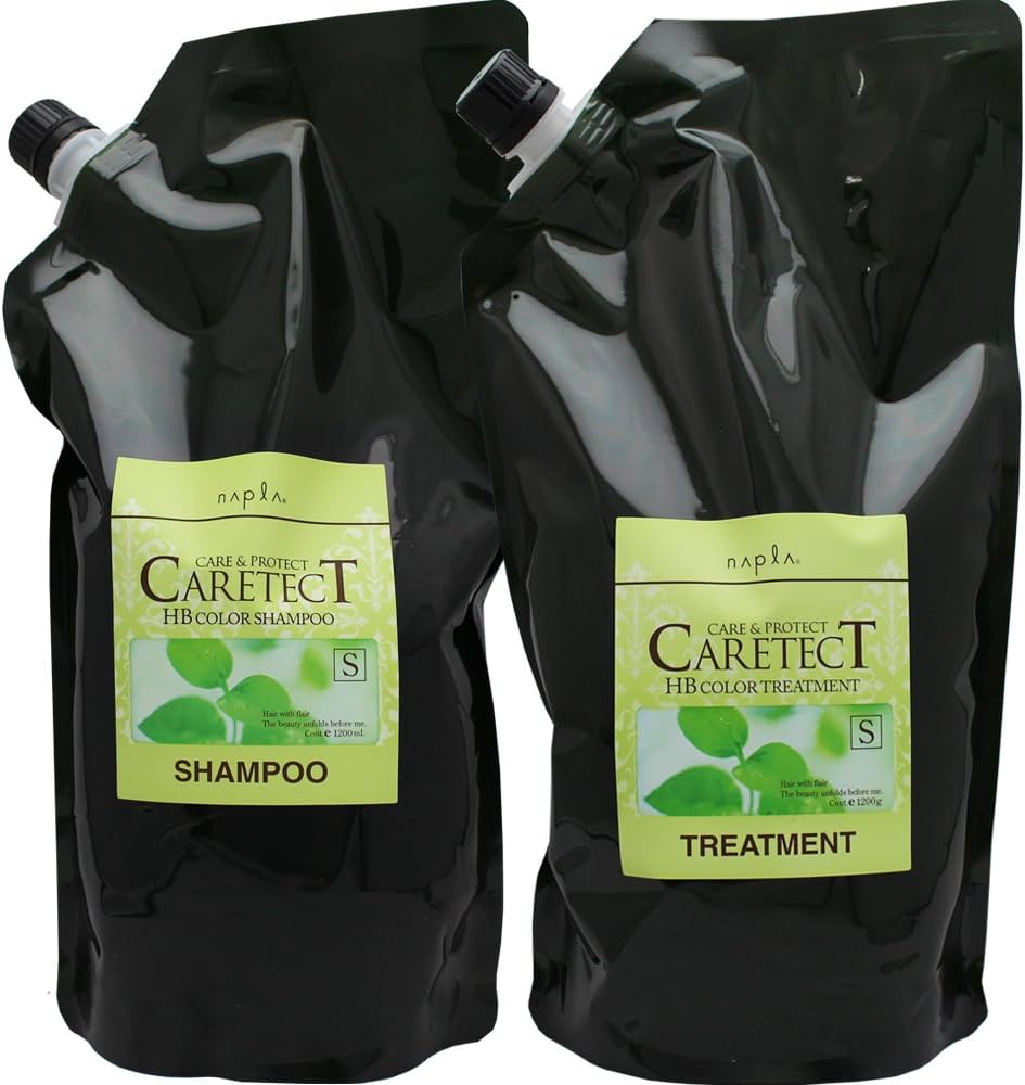 【圭。】ナプラ HB カラーシャンプーS＆トリートメントS 1200ml Amazon | ナプラ ケアテクト HB カラーシャンプーS＆トリートメントS