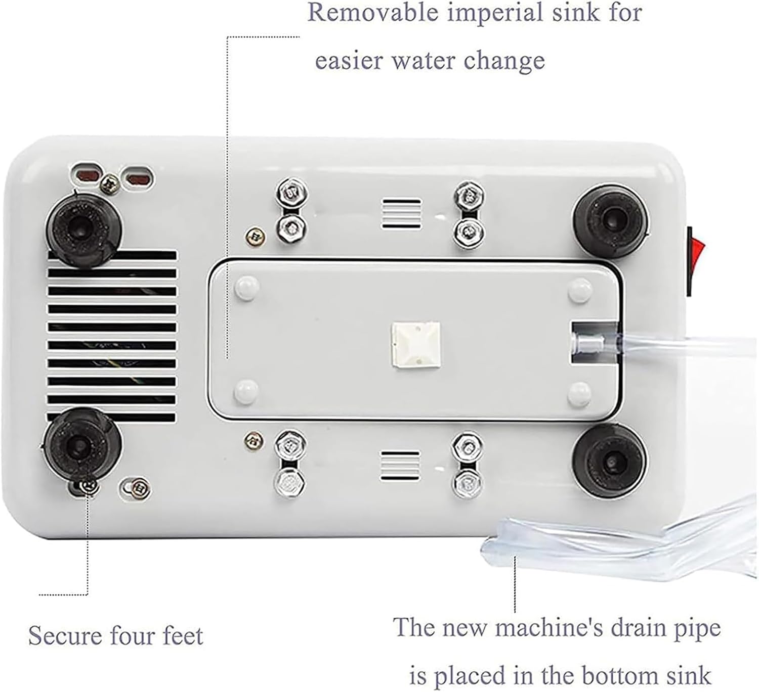 Manual Optical Lens Edger Hand Mill Edging Machine With Diamond Grinding Wheel, Lens Grinder Optical Hand, Rough And Fine And V-Shaped Groove For Resin, Glass, PC, Stone