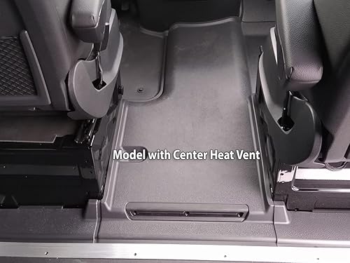 Miniatura 2 de Alfombra delantera de una sola pieza con bordes serge y almohadilla para el talón para camionetas Mercedes-Benz Sprinter 2010-2018 - Bronceado