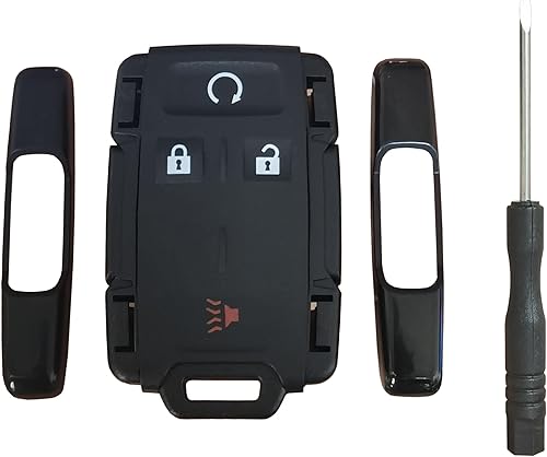 Miniatura 3 de Carcasa de repuesto para llavero GMC Sierra Chevrolet Silverado 1500 2500 3500 2014 2015 2016 2017 2018 2019 2020 GMC Canyon Chevy Colorado