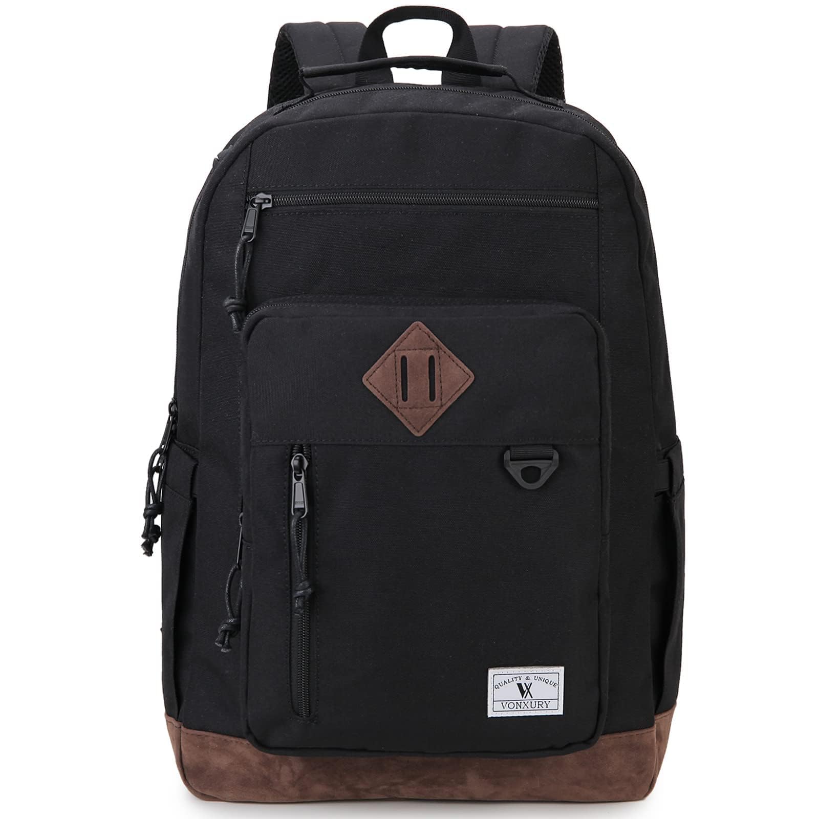 VX VONXURY 17 Zoll Schulrucksack für Teenager,Herren und Damen | Ca. 24 L Volumen, großes Laptopfach, viel Platz für Bücher; wasserabweisend für Schule, Uni und Arbeit