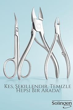 Transformacion 3 L  Paslanmaz Manik r Seti   T rnak Makas , Et Pens, Kavisli Makas | Evde Profesyonel Bak m 722155