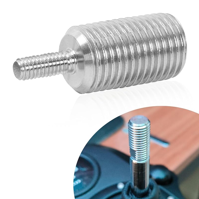 Adaptador de Manopla de Câmbio M12 x 1,25 para Logitech G25 G27 G29 e G920 Foycow