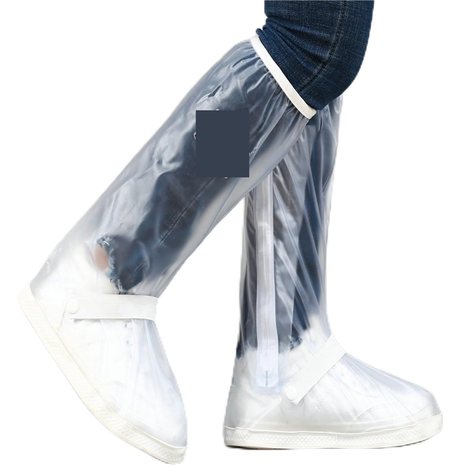 Copriscarpe da moto 3 paia impermeabili for stivali pioggia e neve antiscivolo for scooter Per La Casa
