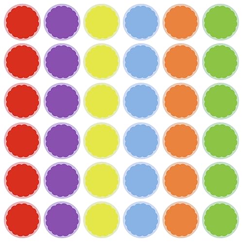 36Pcs 6 Inch Floor Stickers for Classroom, Floor Dots for