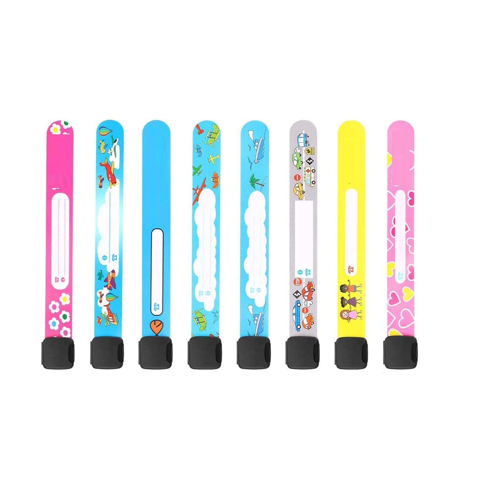 20 PCS Safety Wristband Bracelets for Child,Kids Anti Lost Safety ID Wristbands Reusable Identification Bracelets Adjustable Waterproof ID Band SOS Emergency Bands for Boys and Girls Outdoor Activity