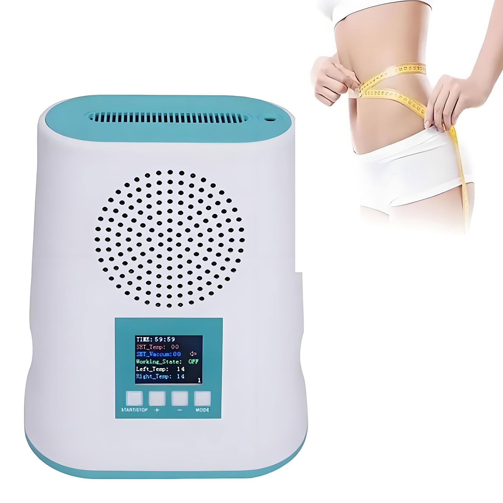 Machine de cryolipolyse portable cavitation RF pour bras et taille 45 Kpa