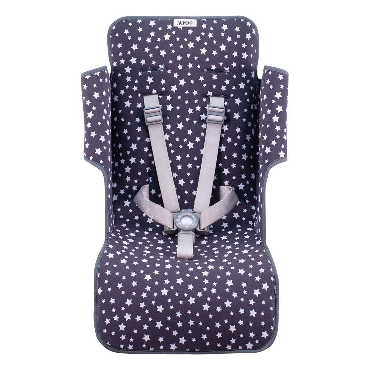 JYOKO KIDS Colchoneta para silla de paseo Compatible con Maclaren Quest, Techno, Triumph, XT, 100% Algodón (Picnic Vichy) — view 14
