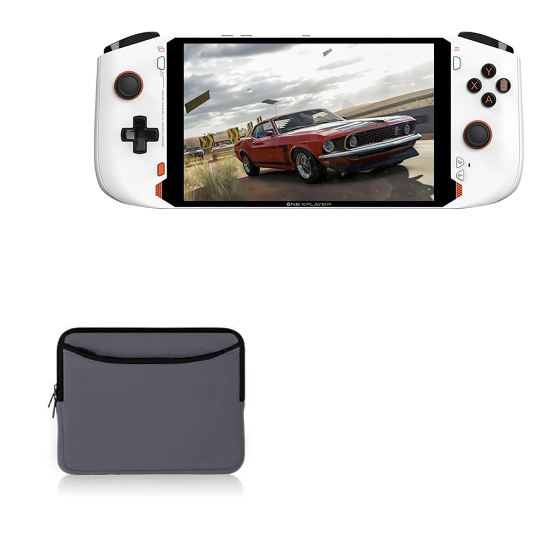 BoxWave Case Compatible with OneXPlayer One-Netbook 5 (10.1 in) - SoftSuit with Pocket, Soft Pouch Neoprene Cover Sleeve Zipper Pocket - Charcoal Grey