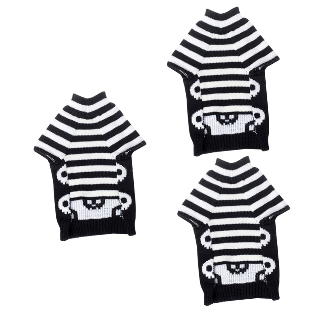 Toddmomy 3 Uds Suéter De Halloween para Mascotas Suéter para Mascotas Ropa De Otoño para Mascotas Ropa para Cachorros Ropa Cálida para Perros Suéter De para Perros