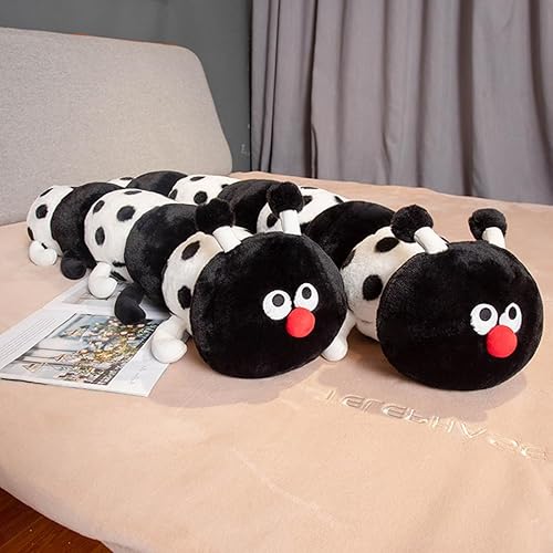 Vista 62 de ELAINREN Peluche de gatito negro ultrasuave, almohada grande para abrazar, cojín de peluche para abrazar, regalo de decoración de regalo, 31.5