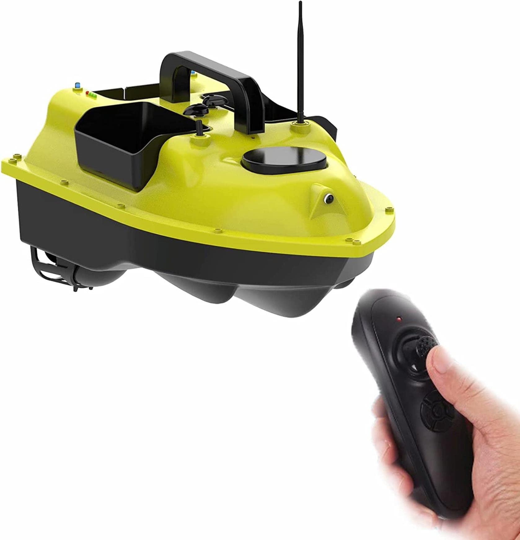 Bateau d'appât à distance GPS pour atteindre les zones difficiles et éviter les lancers ratés
