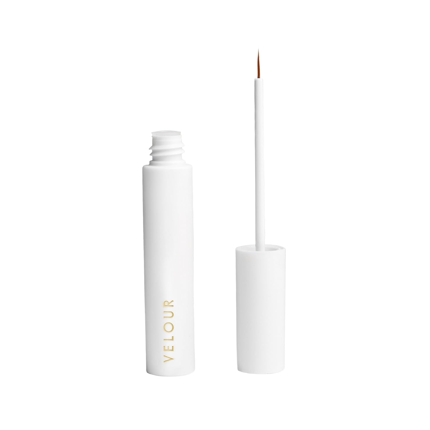 Velour Eyelash Glue - Strong Hold White Lash Adhesive - Brush On Applicator. Premium hypoallergenic, latex-free adhesive for strip eyelash extension, false eyelashes, mink lashes : Beauty & Personal Care