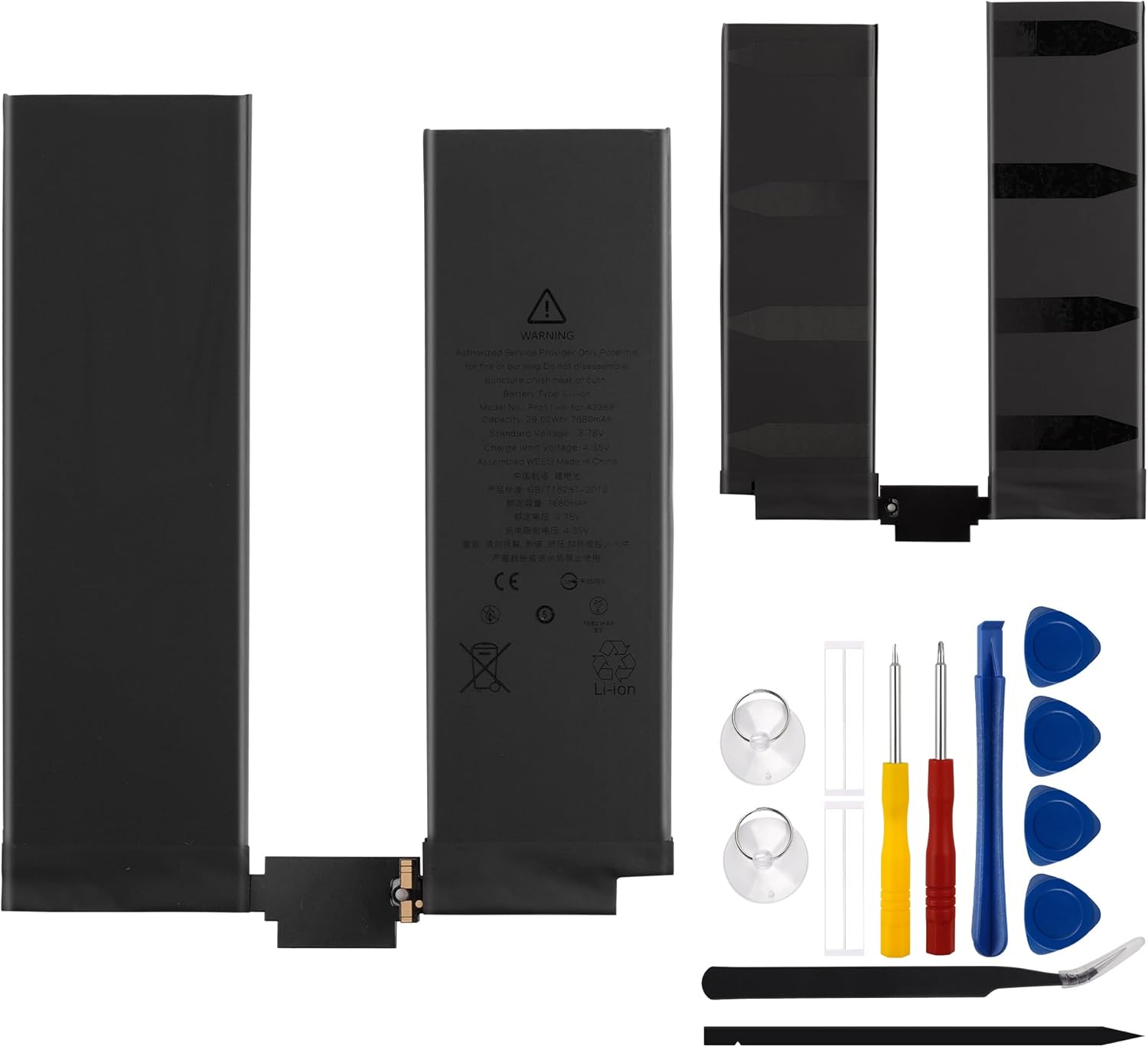Replacement Battery A2369 Compatible with iPad Pro 11 2021, iPad Pro 11 3rd Gen 2021 A2369 A2301 A2377 A2460 with Tools