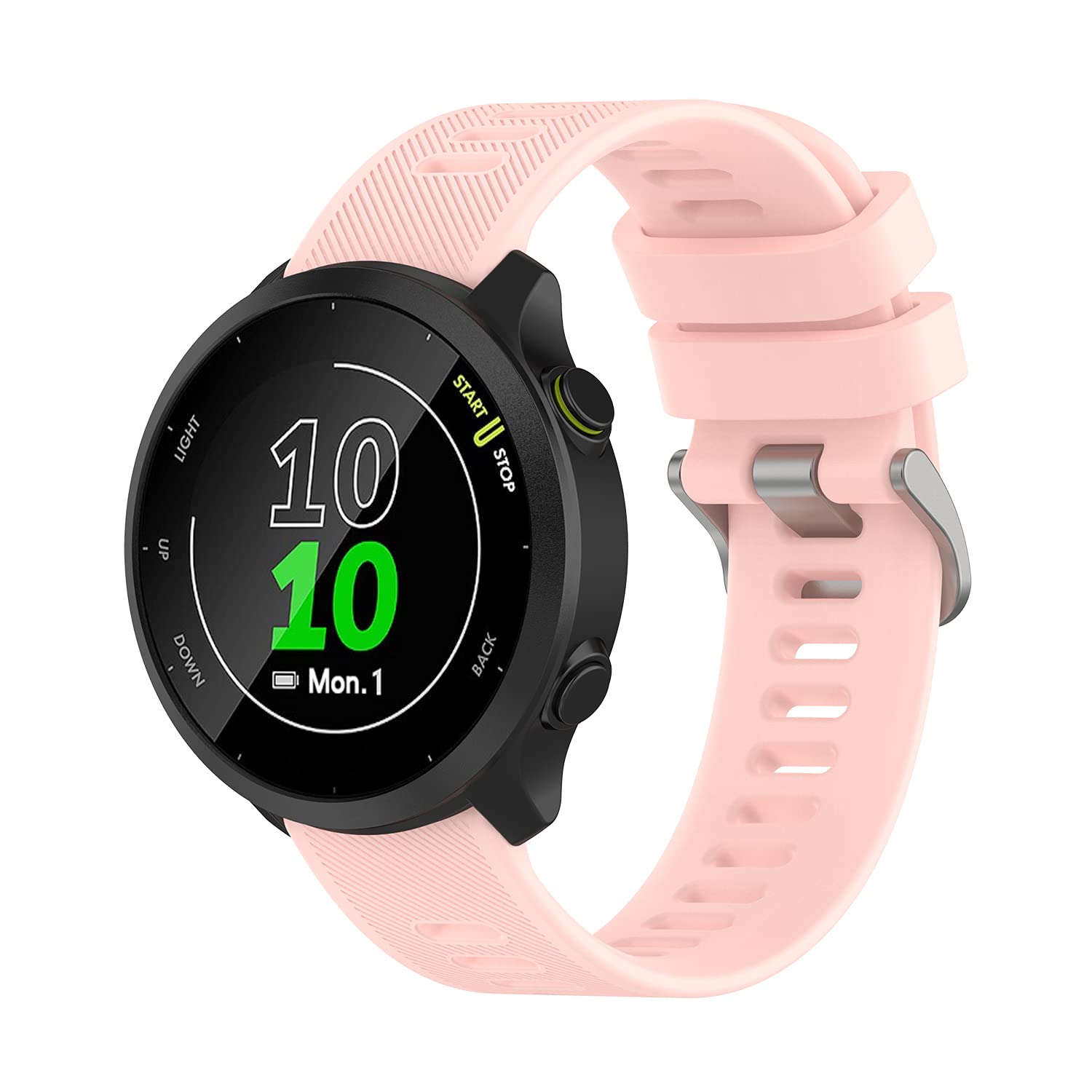 Wownadu 20mm Watch Strap Compatible for Garmin Forerunner 55/245 /165/645