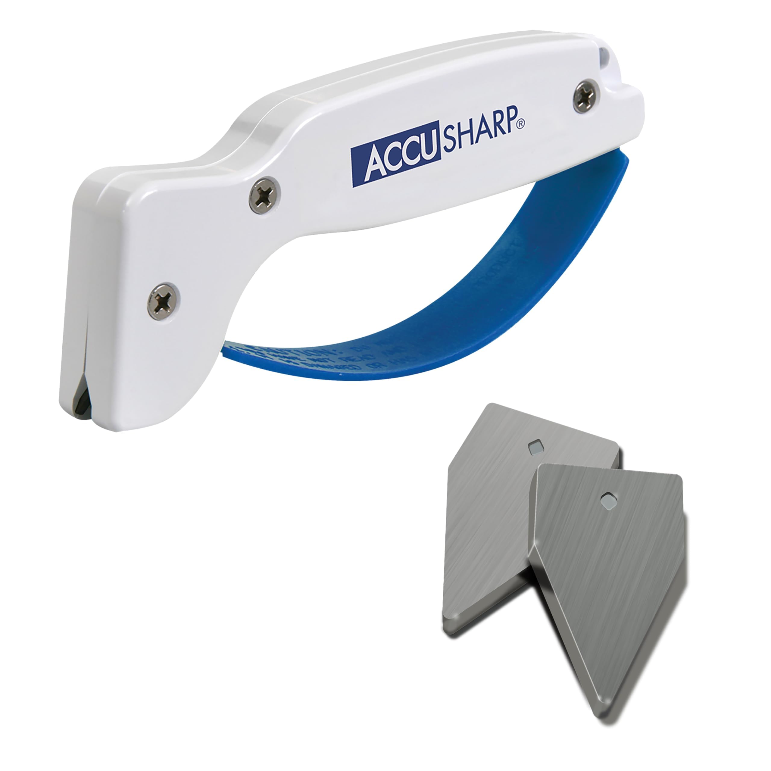 AccuSharp Knife Tool Sharpener Replacement Blades Bundle Compact Easy to Use nife Sharpener for Kitchen Knives Pocket Knives