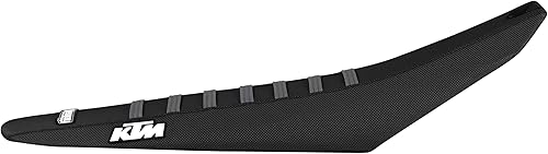 Vista 34 de Enjoy Mfg Funda de asiento compatible con KTM 2023 SX-SXF 125-450 Logo #352 (todos los logotipos KTM Blue KTM Blue Ribs Orange KTM Enjoy Logos)