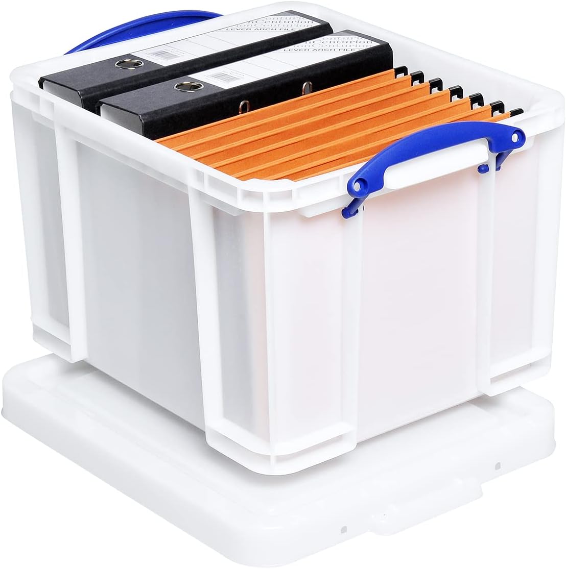 Really Useful Plastic Storage Box 64 Litre White Strong Amazon.co.uk