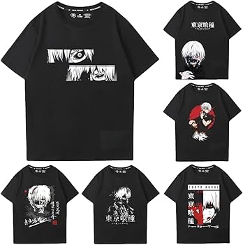 Amazon.co.jp: 東京喰種トーキョーグール Tシャツ 半袖 金木研 佐々木