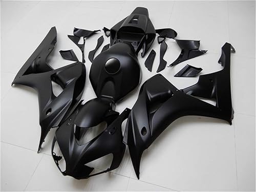 Miniatura 2 de NT FAIRING Carenado negro mate apto para HONDA 2006 2007 CBR1000RR CBR 1000RR Molde de inyección ABS Plásticos Carrocería Kit de cuerpo Trabajo 06