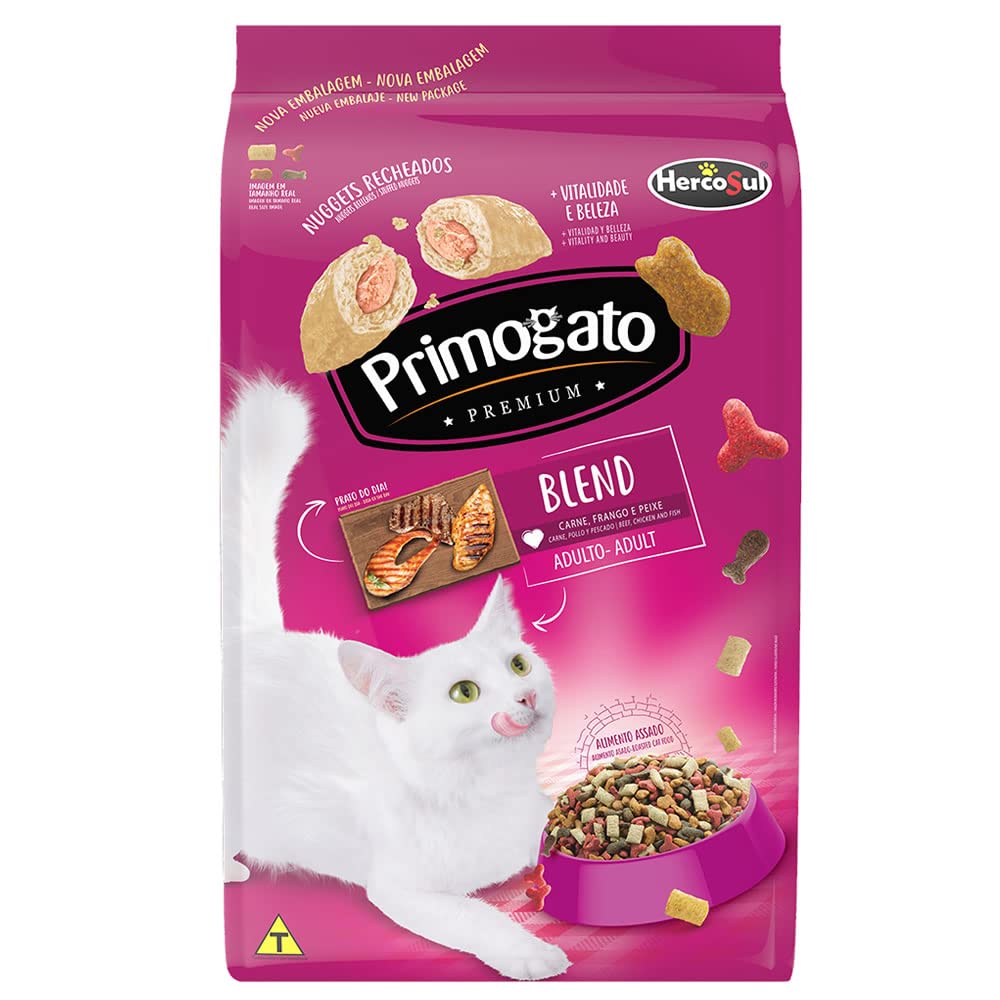 HERCOSUL Primogato Dry Cat Food Blend 1 Kg