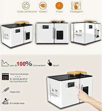 Fully Automatic Roti Maker, roti maker machine, Robotic Roti Tortilla Maker, One Key To Make 20 Pcs/One Time for India Roti, Chapati, Flour Tortilla, Corncakes,Tawa, Dosa