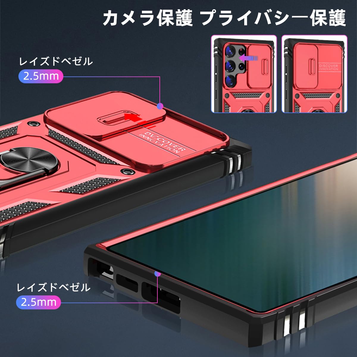 Amazon.co.jp: NKECXKJ Galaxy S25 Ultra 5G 用ケース, ギャラクシー