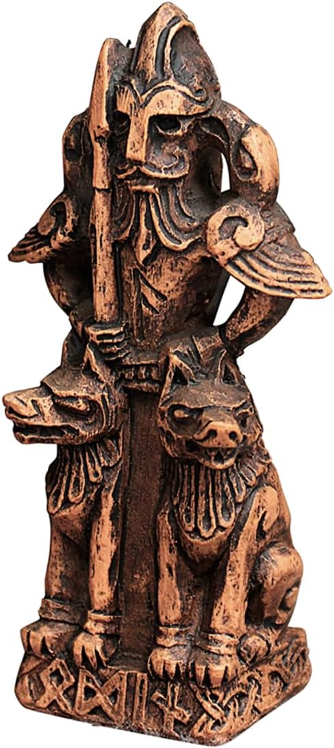 Kritisch: Verpassen Sie diesen Montag nicht - Jotunnslayer: Horden des Hel wird von Epic Games Store gratis gegeben 8 Dryad Design Norse God Figurine - Odin Statue -Viking All-Father Wood Finish Home Altar Decor