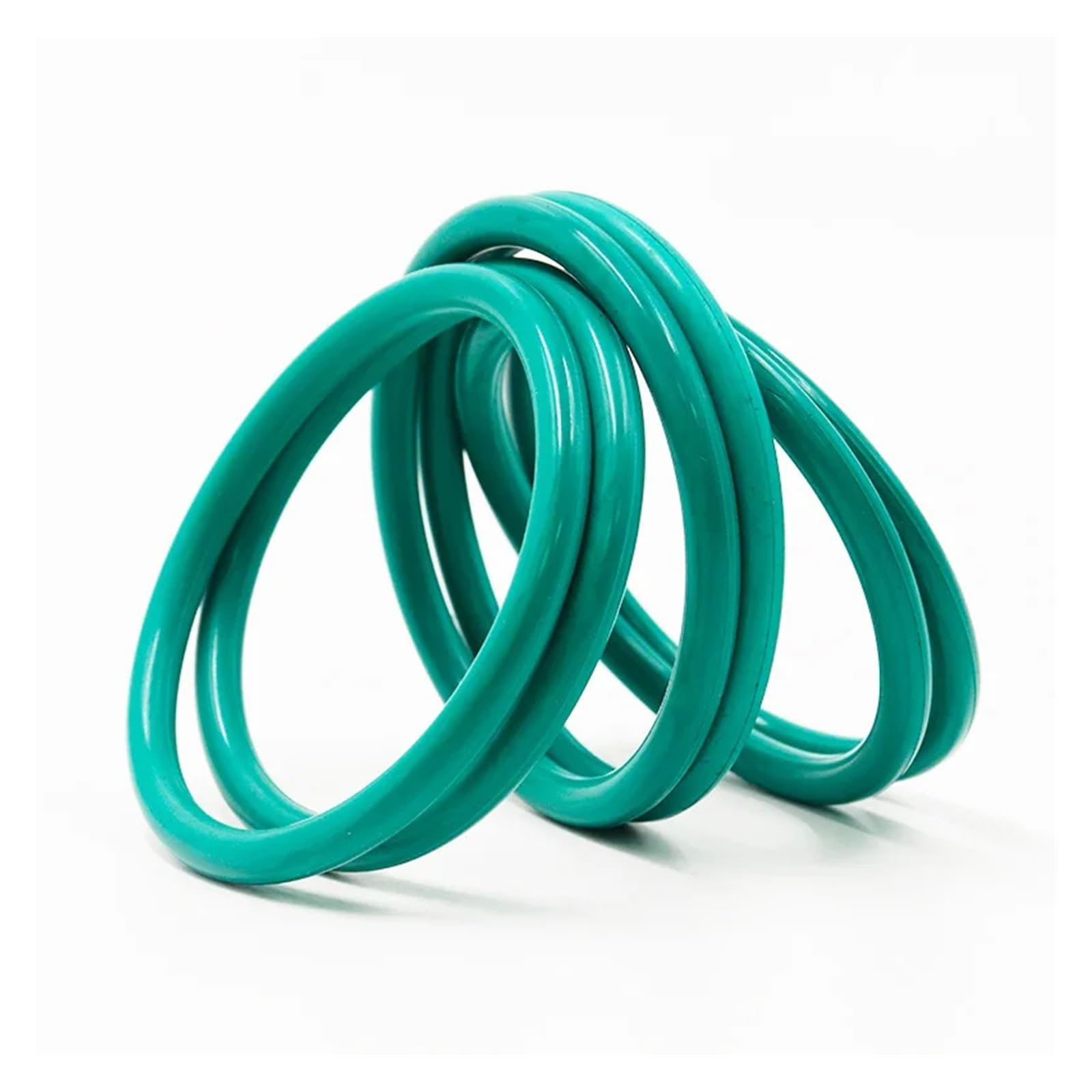 Rondella di tenuta, O-ring in gomma nitrilica, 1 pezzo di guarnizione di tenuta O-ring verde, distanziale in gomma fluorurata, rondella di tenuta resistente all'olio, spessore 8,6 mm, diametro esterno