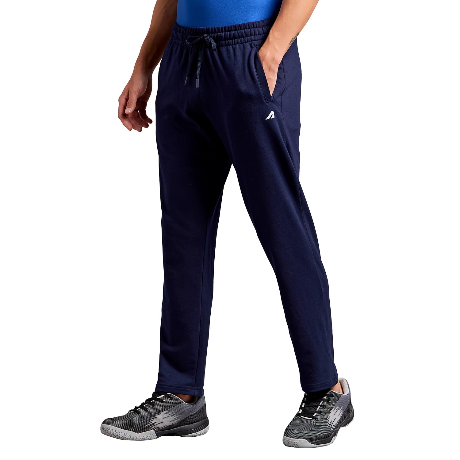 Track Pant for Men – Polycotton Joggers, Gym Pants & Lowers for Men with Adjustable Waist, Moisture-Wicking Fabric & Pockets – Ideal Sports Pajamas for Workout & Casual Wear