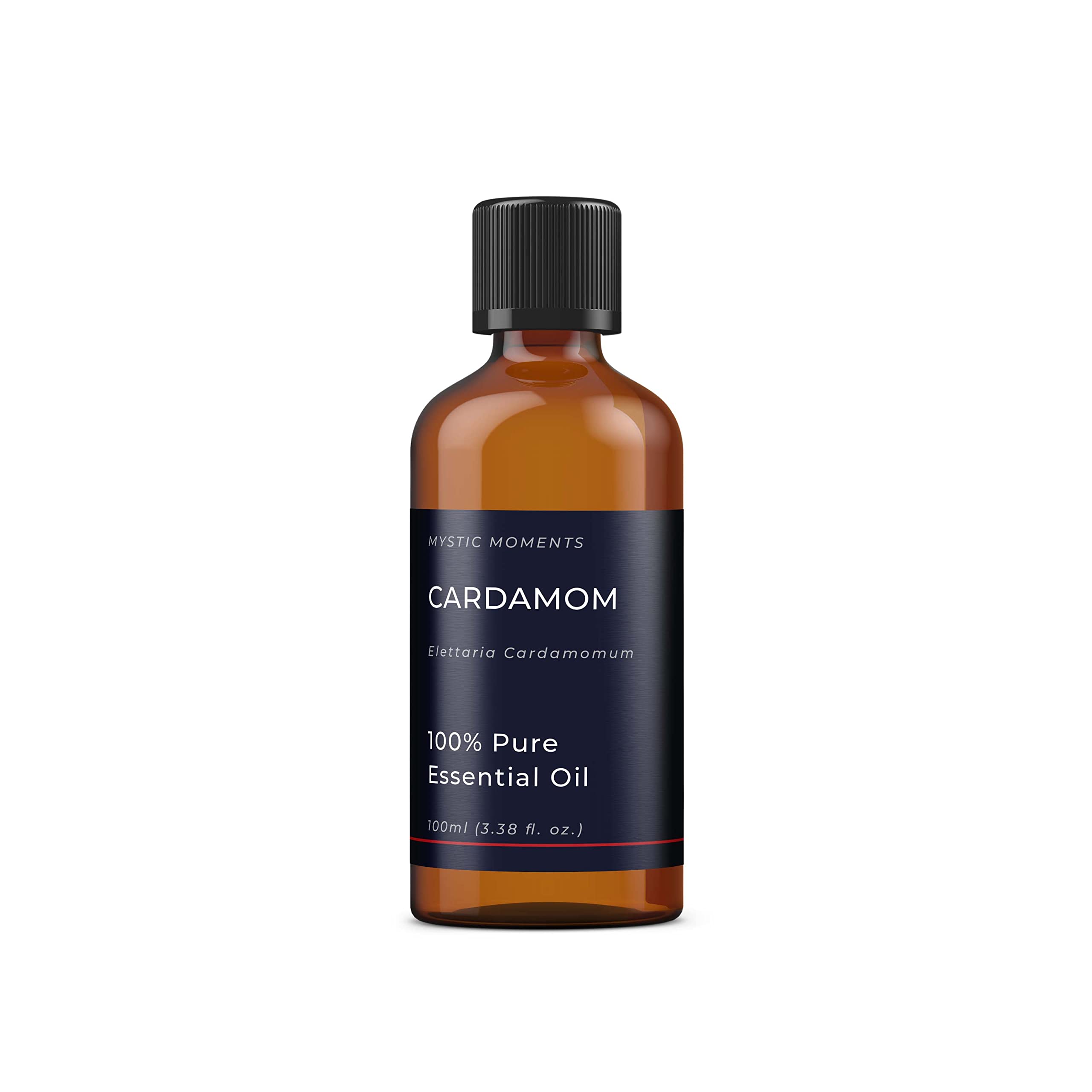 Mystic Moments | Huile essentielle de Cardamome | 100ml | Elettaria cardamomum apporte aux diffuseurs, aux mélanges d'huiles et aux formulations parfumées un arôme comforting exotic.