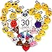 Produktbild Aiduy Emoji Schlüsselanhänger Party Favors Plüsch Schlüsselanhänger Tasche Anhänger (Set von 30)