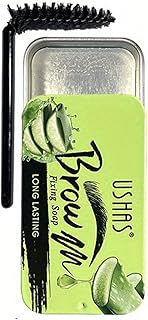 Cera Sobrancelhas | Com Pincel Cera Depiladora Sobrancelhas Longa Duração,Pomada para sobrancelhas, para sobrancelhas cosméticos à prova d'água para levantar sobrancelhas Hmltd