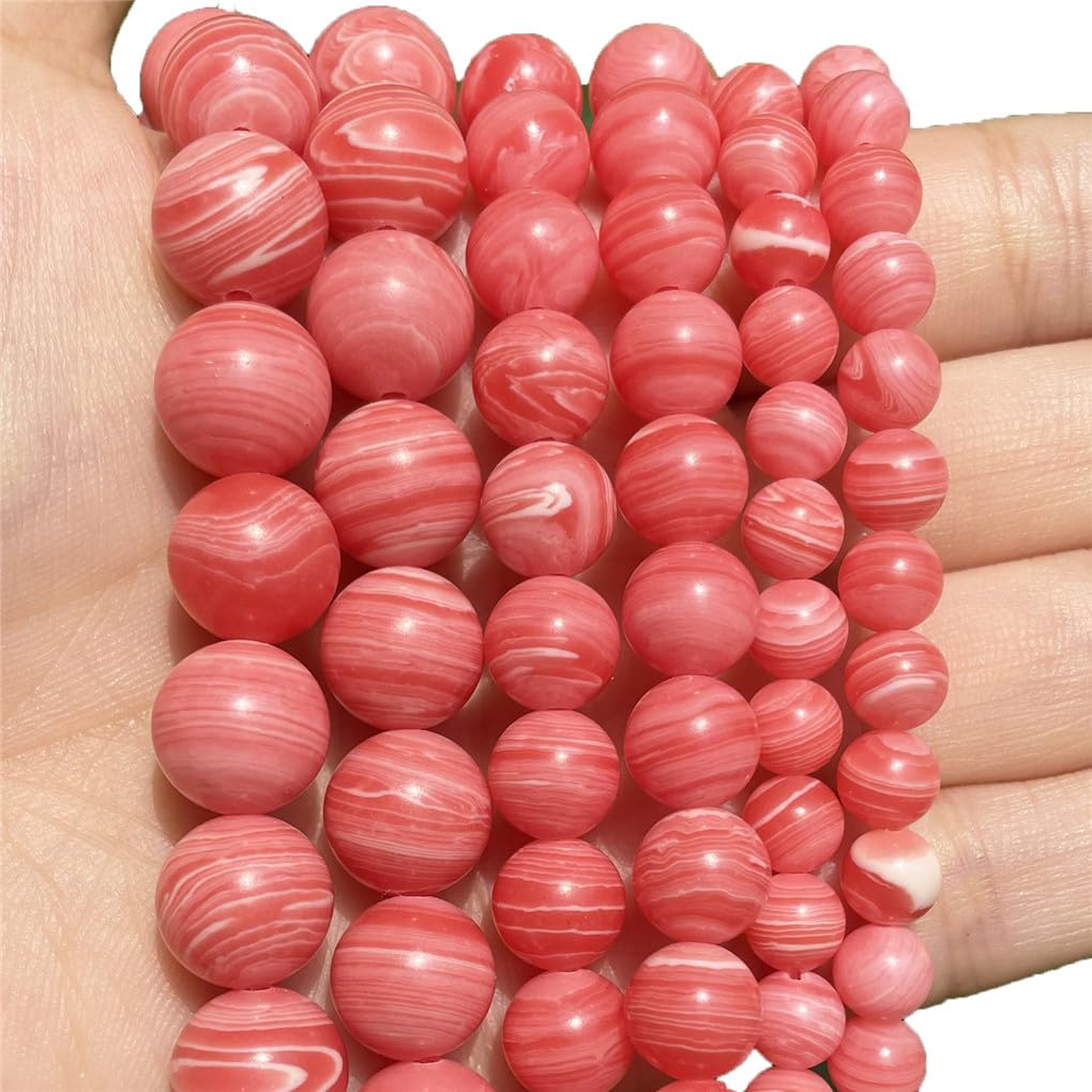 Agate rouge perles rondes en pierre naturelle de qualité supérieure