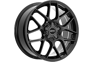435B Gloss Black Wheels: Enhance Your Ride with Bold Appeal