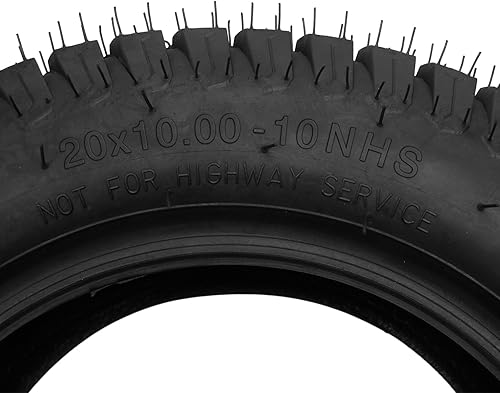 Miniatura 85 de AutoForever Juego de 2 neumáticos para tractor de jardín de 23 x 10.5-12 pulgadas, 4 capas, 23 x 10.50 x 12 pulgadas, sin cámara, para carrito