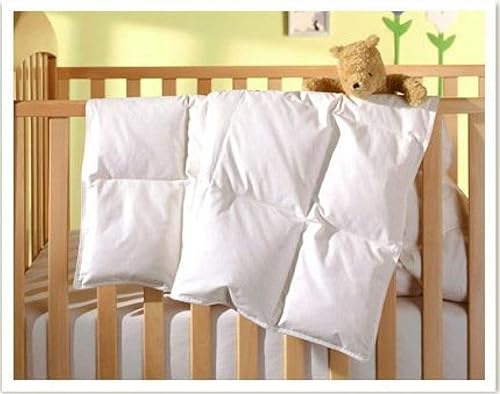 Mackenza - Edredón de plumón blanco para bebé