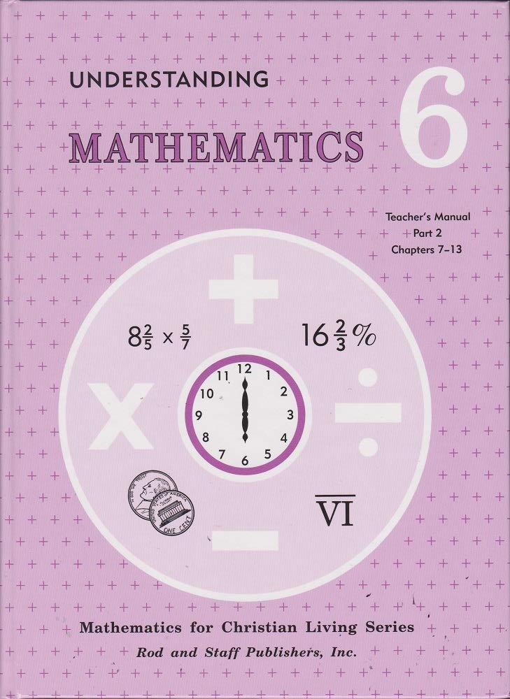 Understanding Mathematics Grade 6 Teacher's Manual (Mathematics for