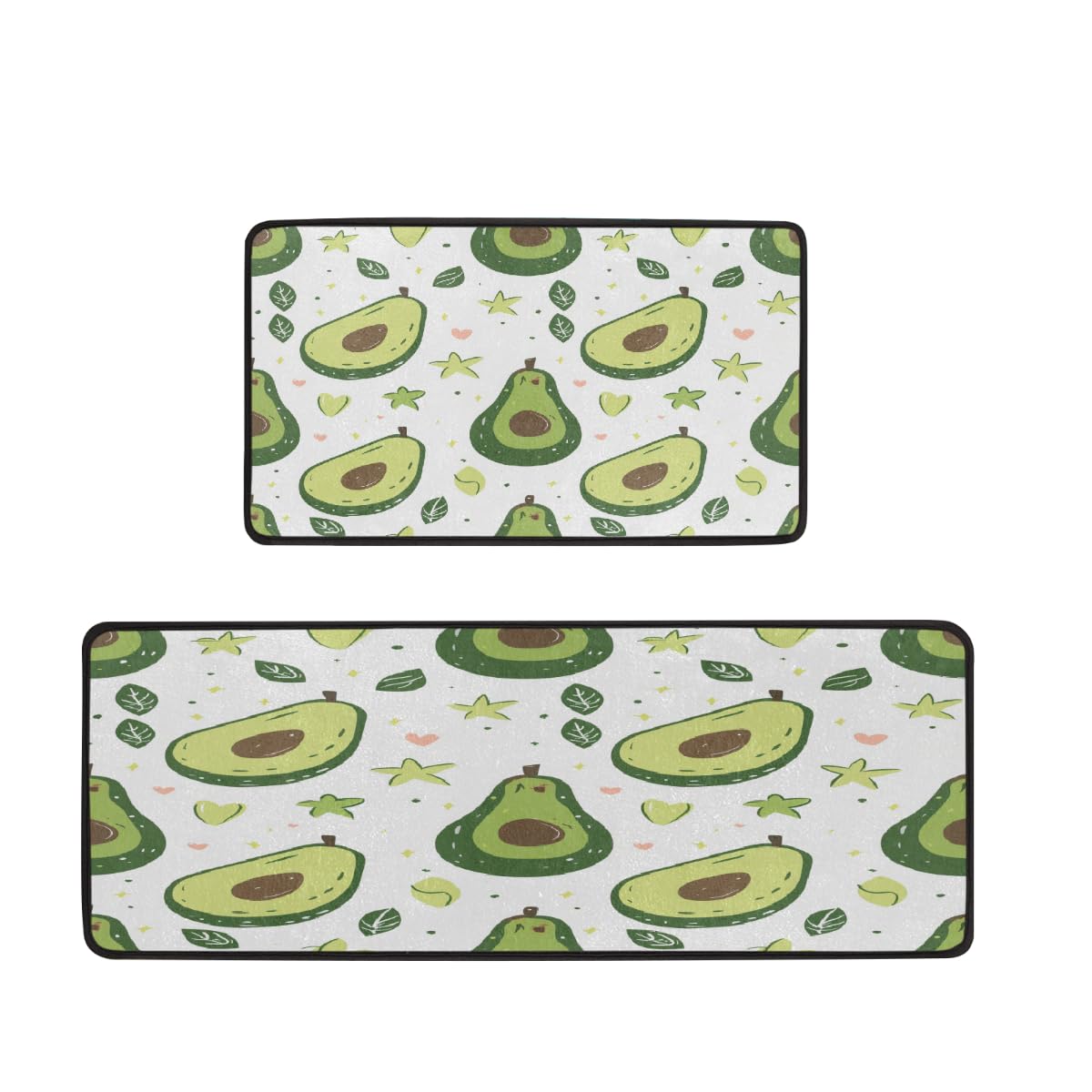 Tapetes de cocina de aguacate rústicos Mexpekil para un fregadero cómodo
